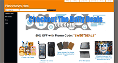 Desktop Screenshot of phonecases.com